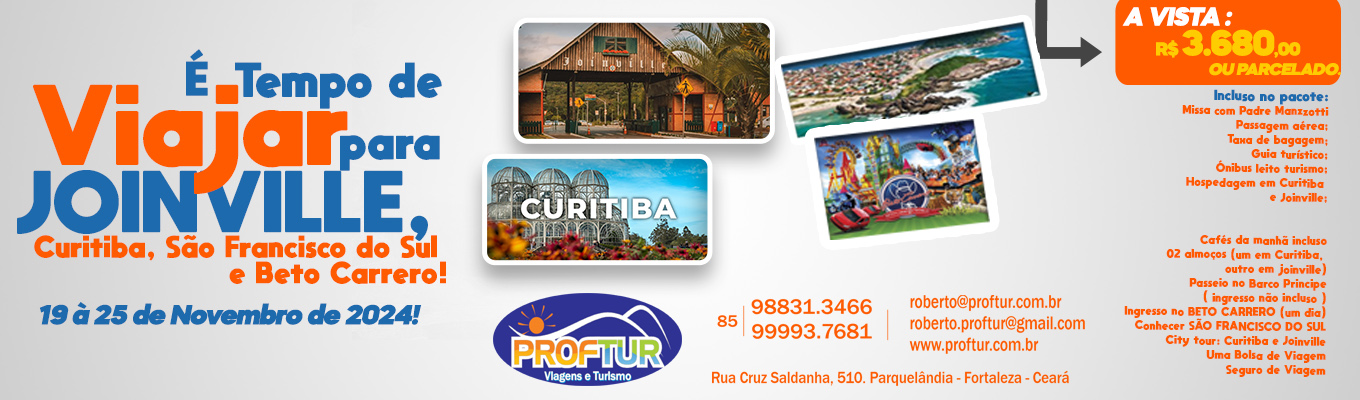 Proftur Viagens e Turismo, proftur, proftur.com.br, www.proftur.com.br, pacotes em fortaleza, Proftur Viagens e Turismo