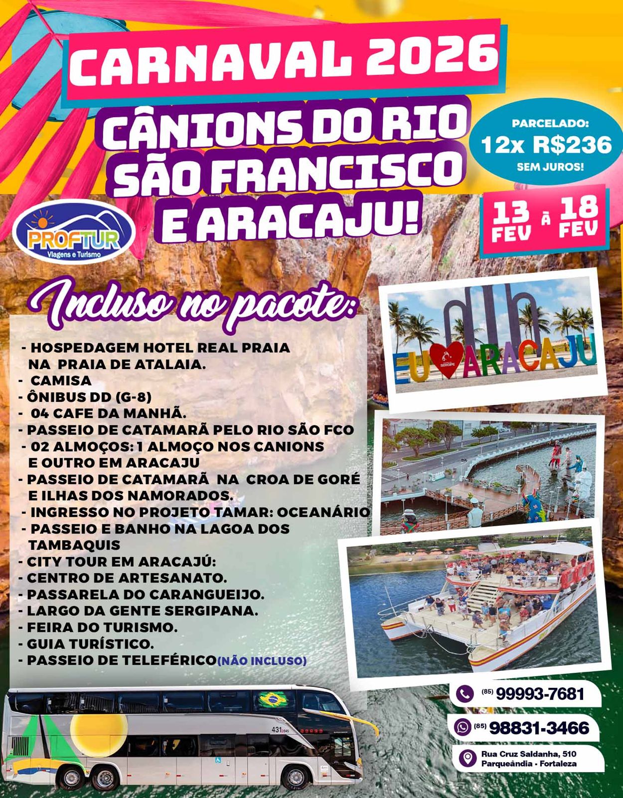CARNAVAL 2026  - TEMOS VAGAS!