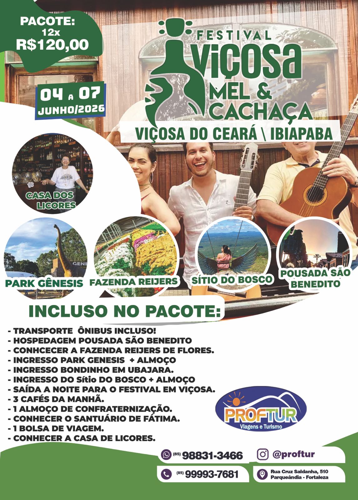 FESTIVAL VI�OSA MEM E CACHA�A -  DE 4 A 7 DE JUNHO DE 2026