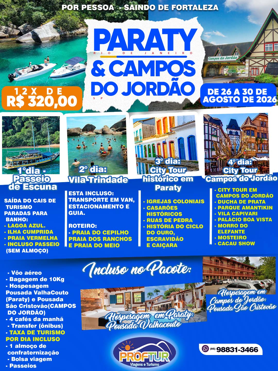 PARATY EE CAMPOS DO JORD�O